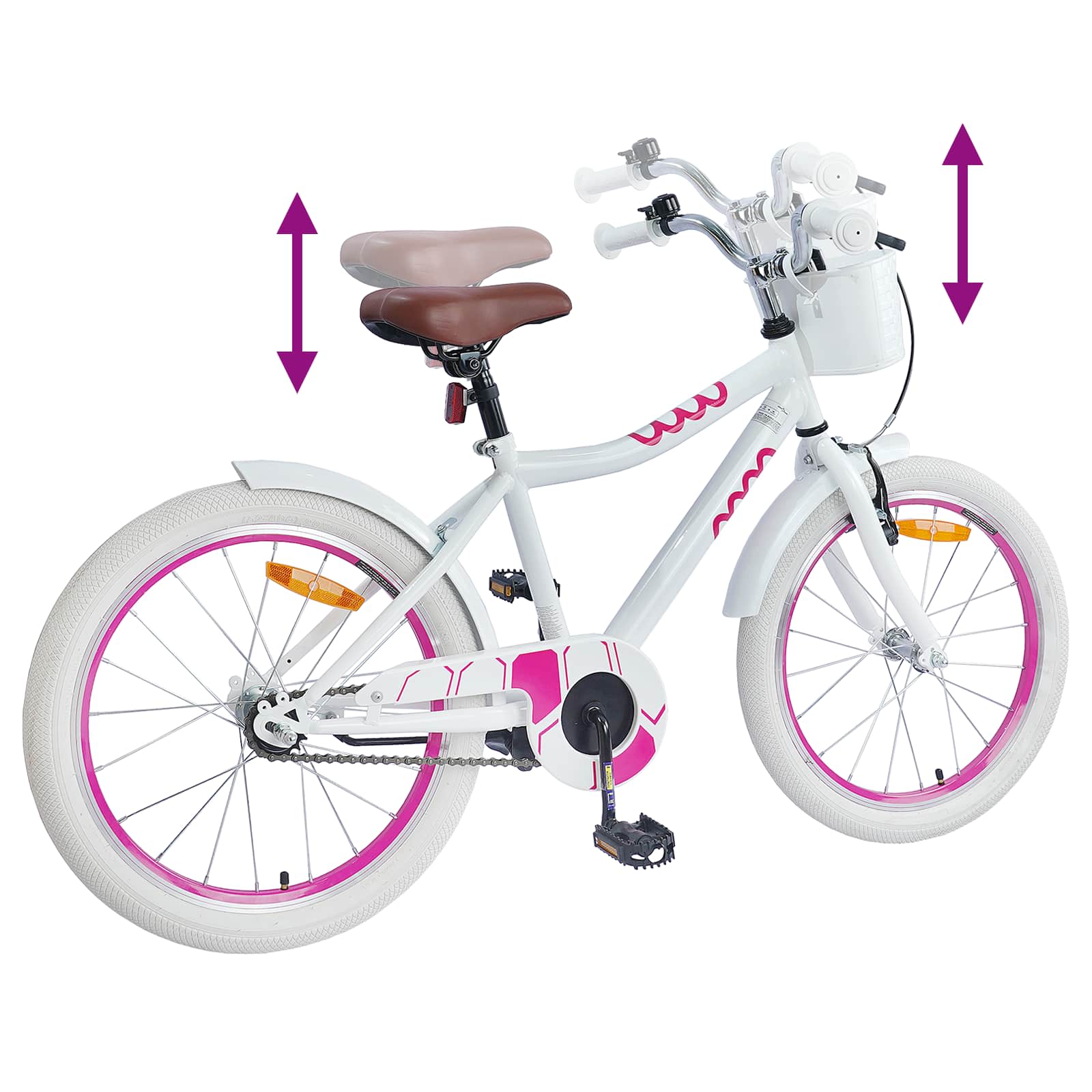 Bicicletta per Bambini 18 Pollici per bambini dai 5 ai 7 anni
