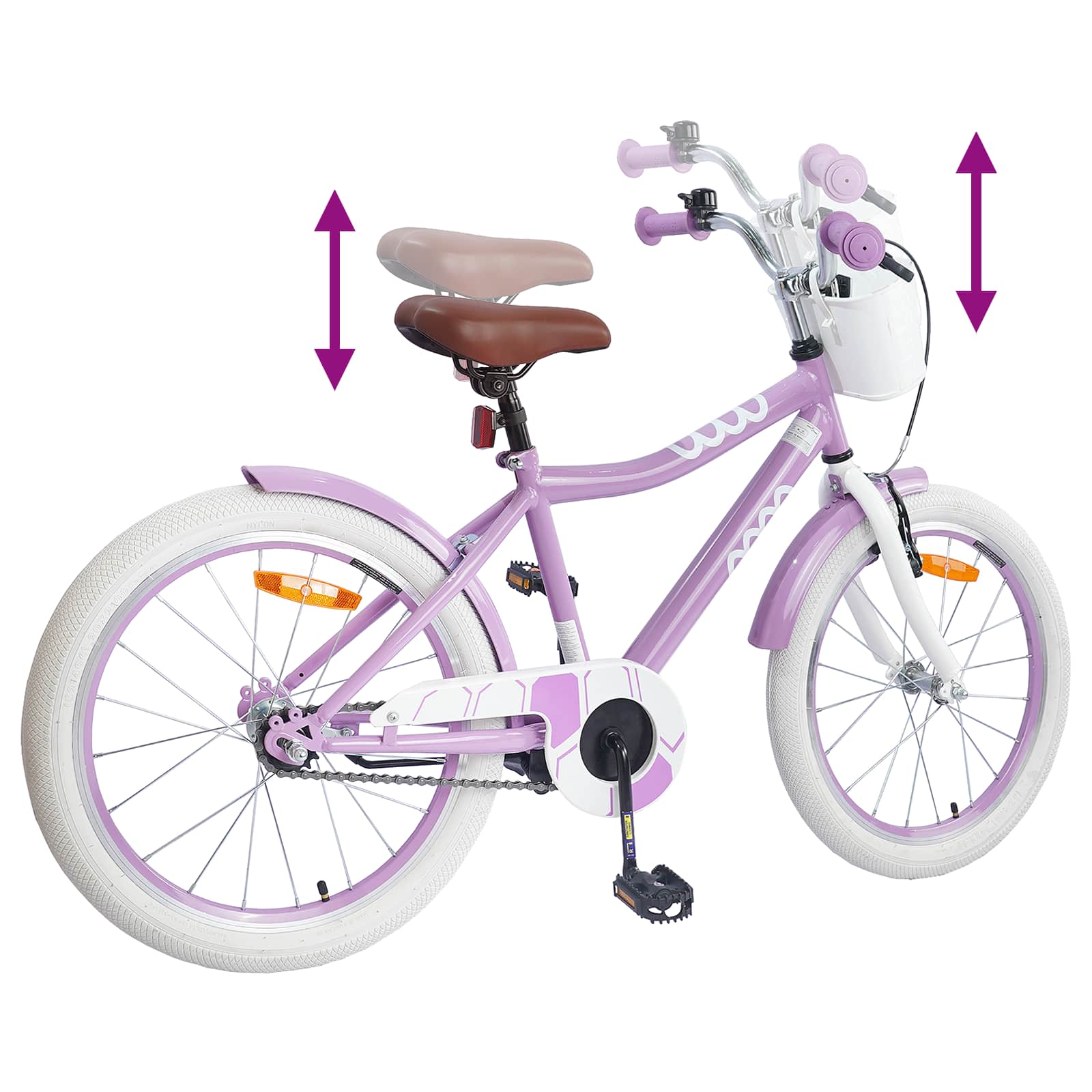 Bicicletta per Bambini 18 Pollici per bambini dai 5 ai 7 anni