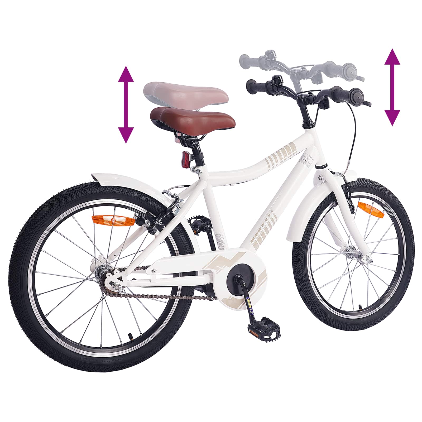 Bicicletta per Bambini 18 Pollici per bambini dai 5 ai 7 anni