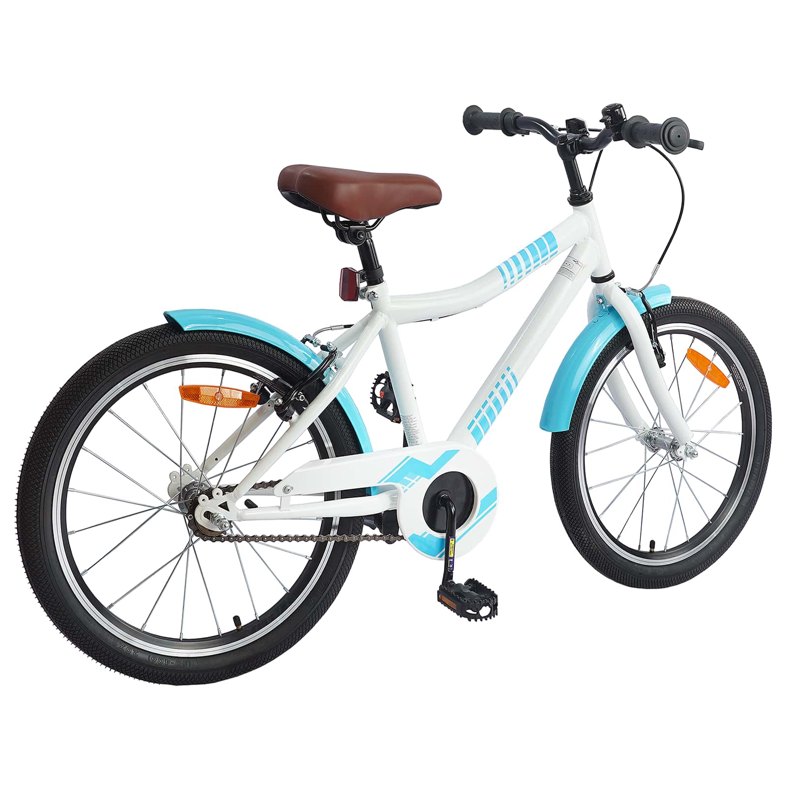 Bicicletta per Bambini 24 Pollici per 8-12 anni Blu Chiaro
