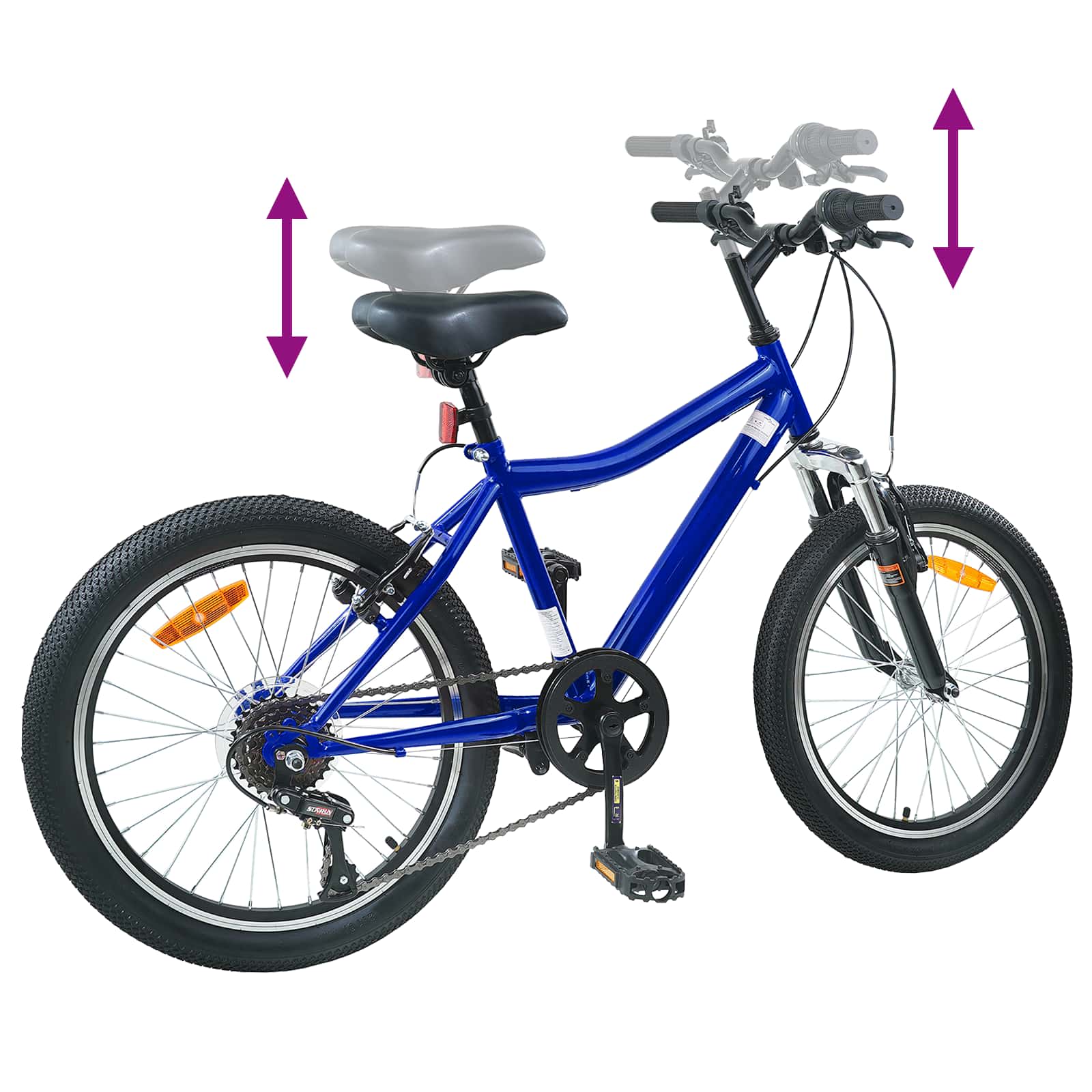 Bicicletta per Bambini 20 Pollici 6-Velocità