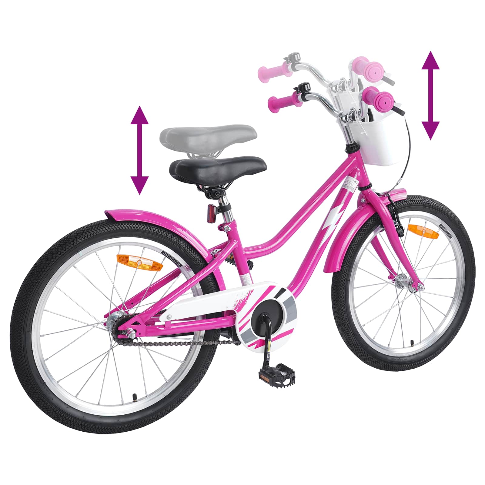 Bicicletta per Bambini 18 Pollici per bambini dai 5 ai 7 anni