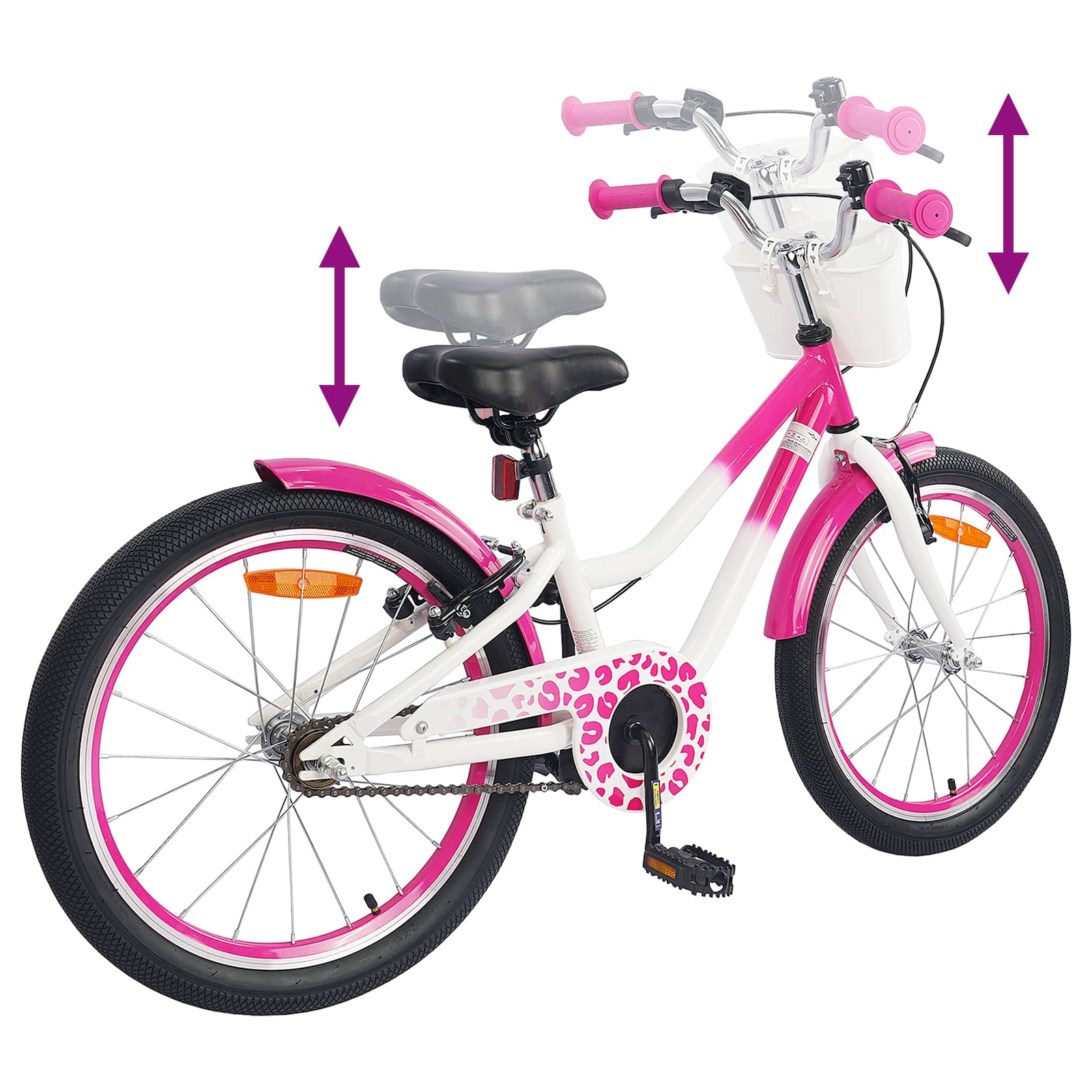 Bicicletta per Bambini 18 Pollici per bambini dai 5 ai 7 anni