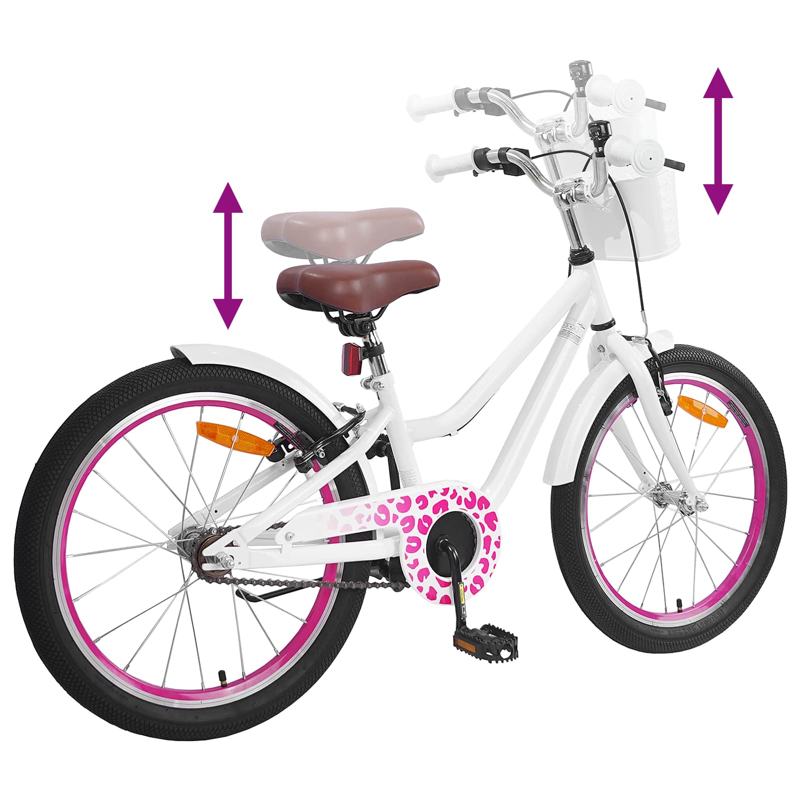 Bicicletta per Bambini 18 Pollici per bambini dai 5 ai 7 anni