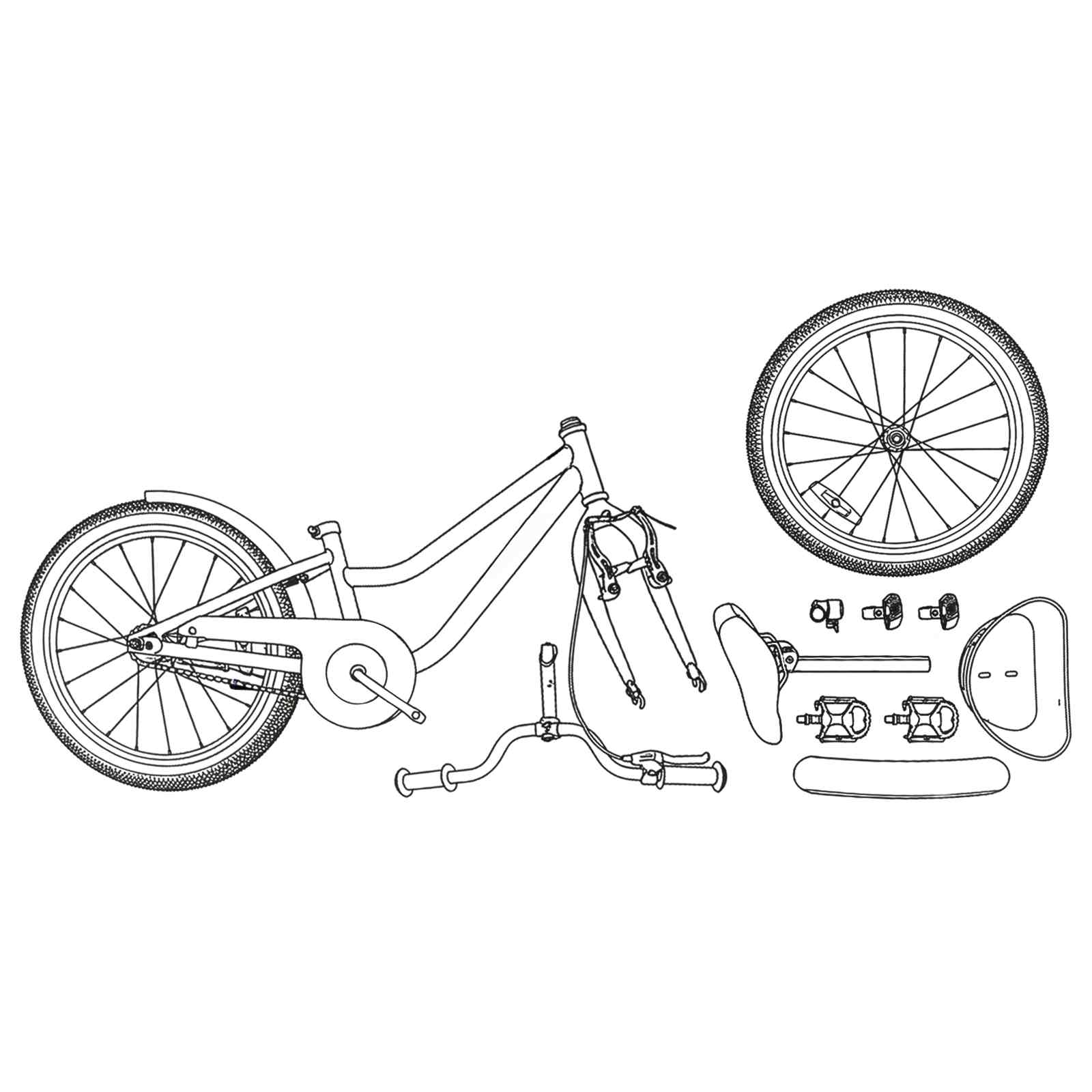 Bicicletta per Bambini 20 Pollici