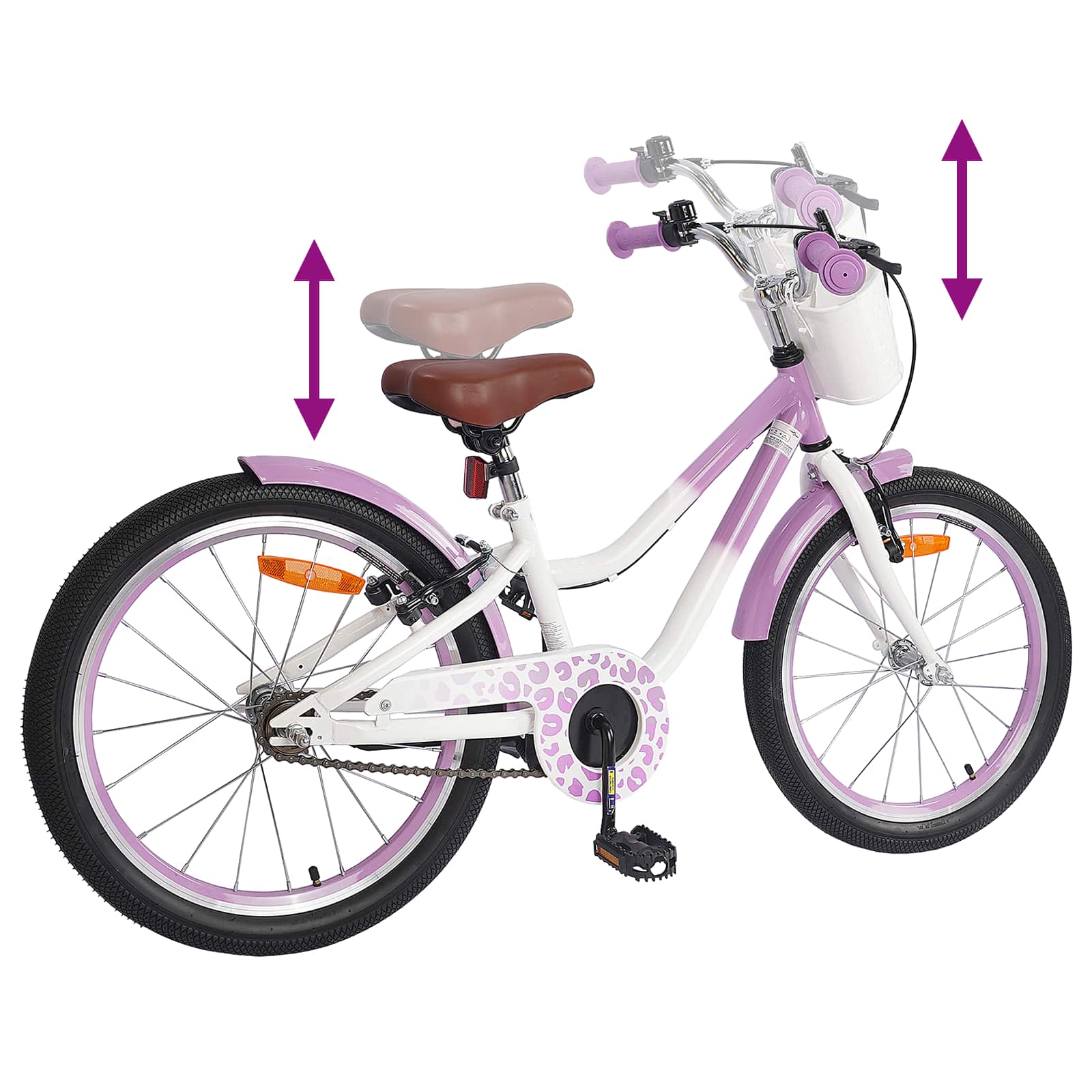 Bicicletta per Bambini 18 Pollici per bambini dai 5 ai 7 anni
