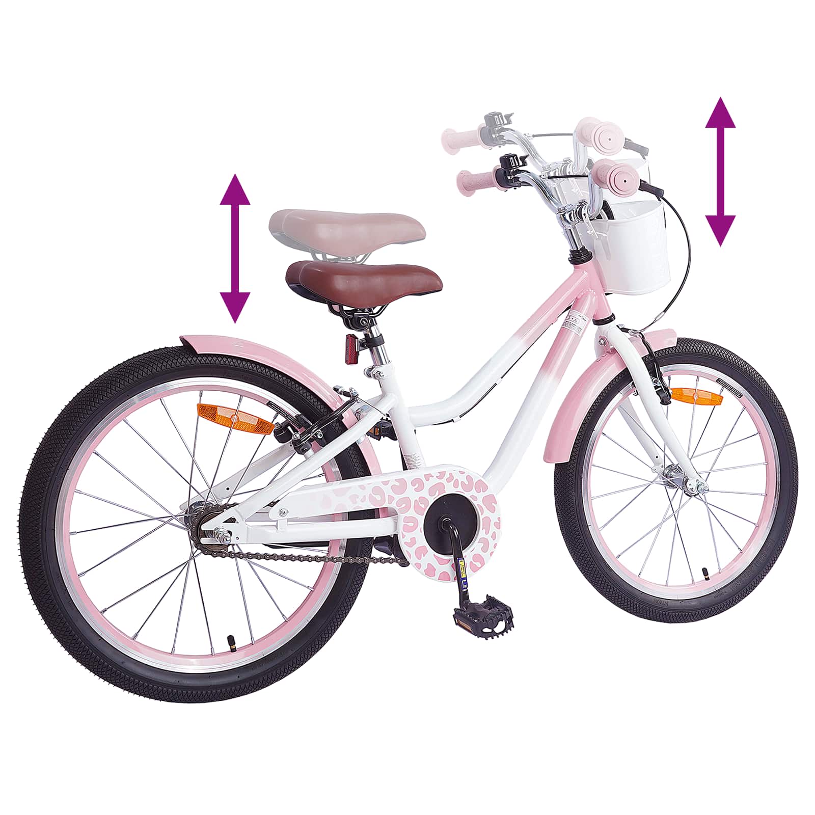 Bicicletta per Bambini 18 Pollici per bambini dai 5 ai 7 anni