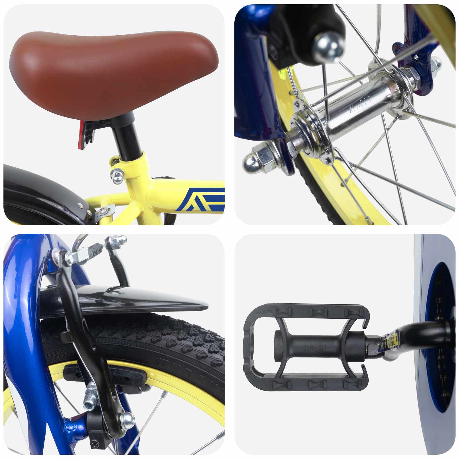 Bicicletta per Bambini 14 Pollici per bambini da 3 a 5 anni