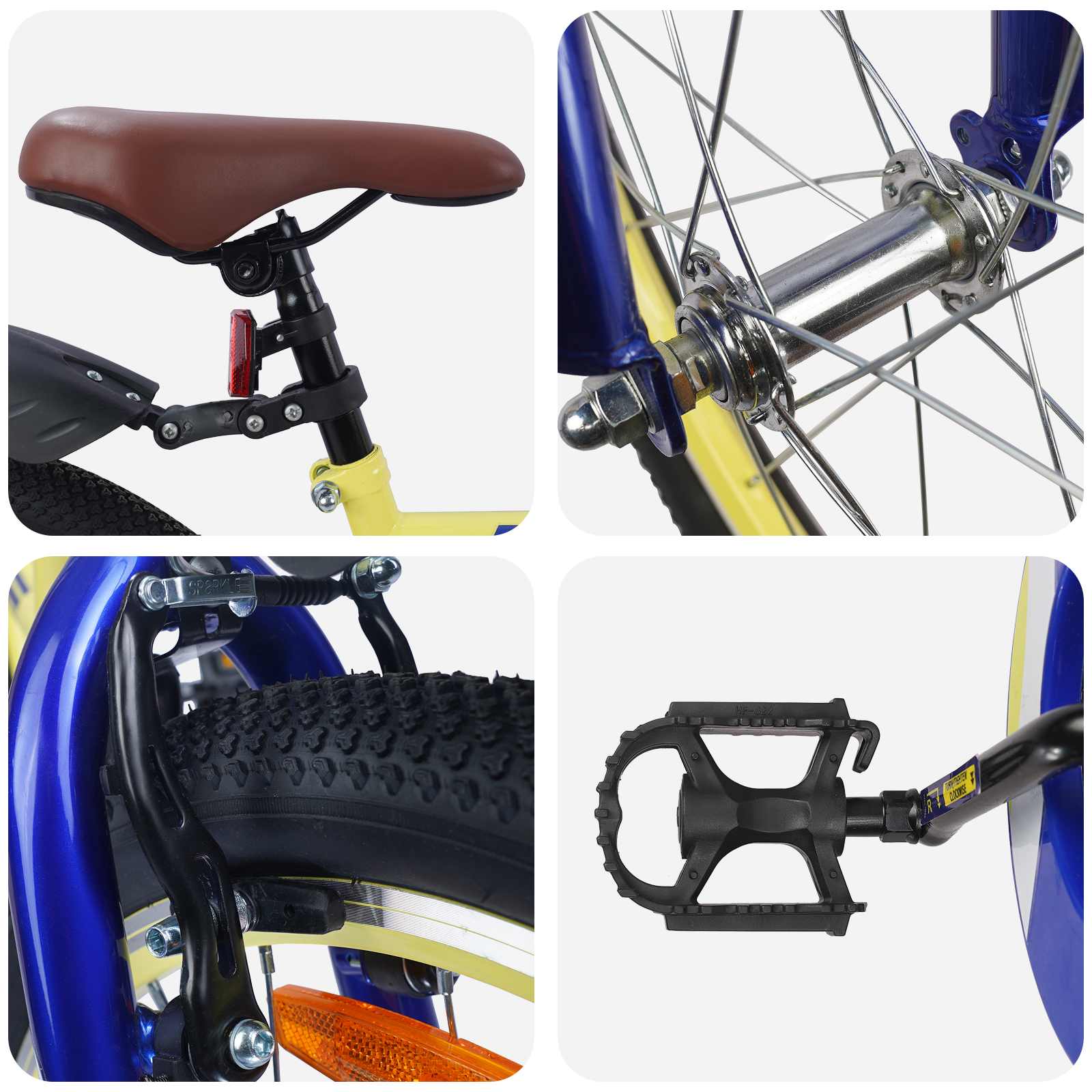 Bicicletta per Bambini 18 Pollici per bambini dai 5 ai 7 anni