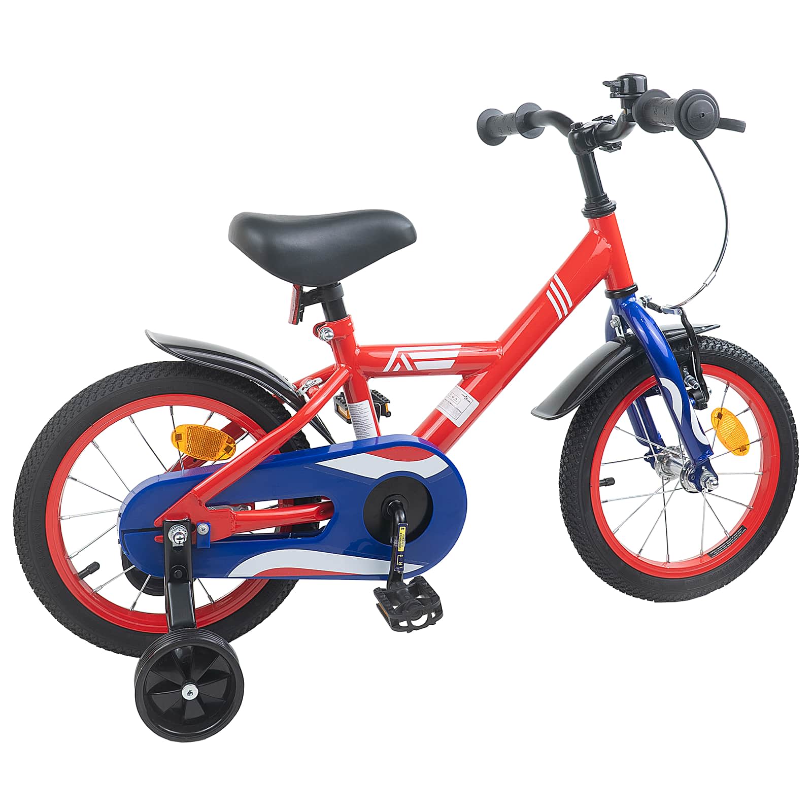 Bicicletta per Bambini 12 Pollici per bambini di 2-4 anni Rosso
