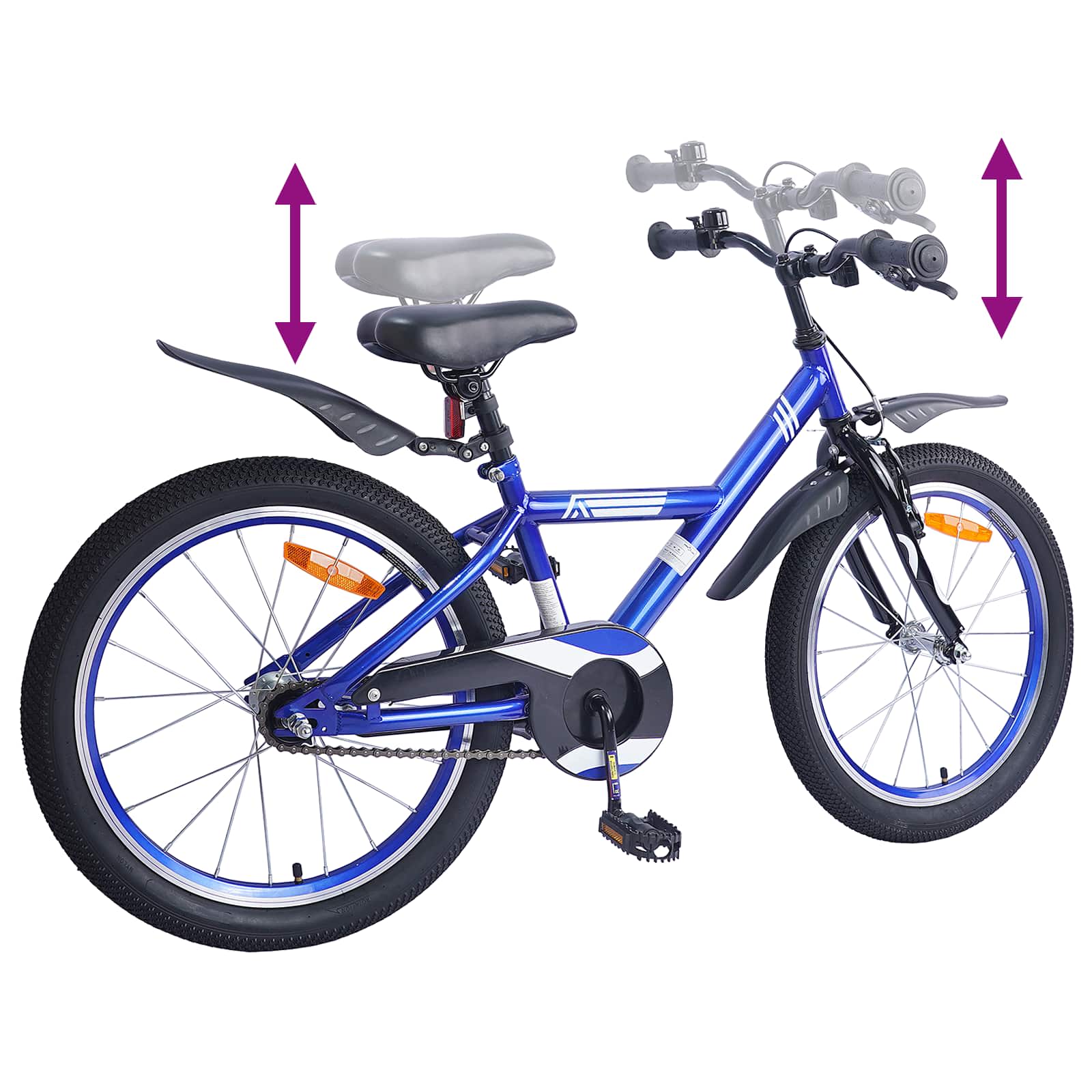 Bicicletta per Bambini 18 Pollici per bambini dai 5 ai 7 anni