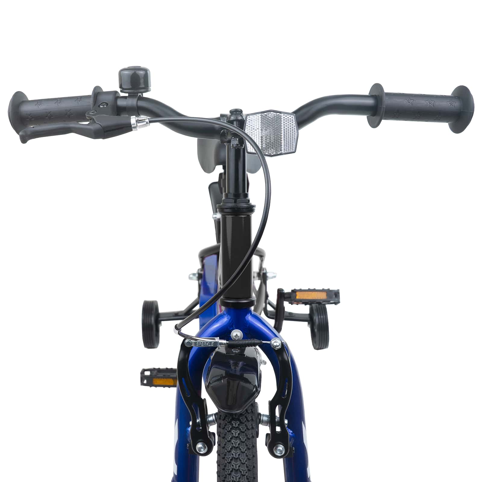 Bicicletta per Bambini 16 Pollici per bambini di 4-6 anni Nero