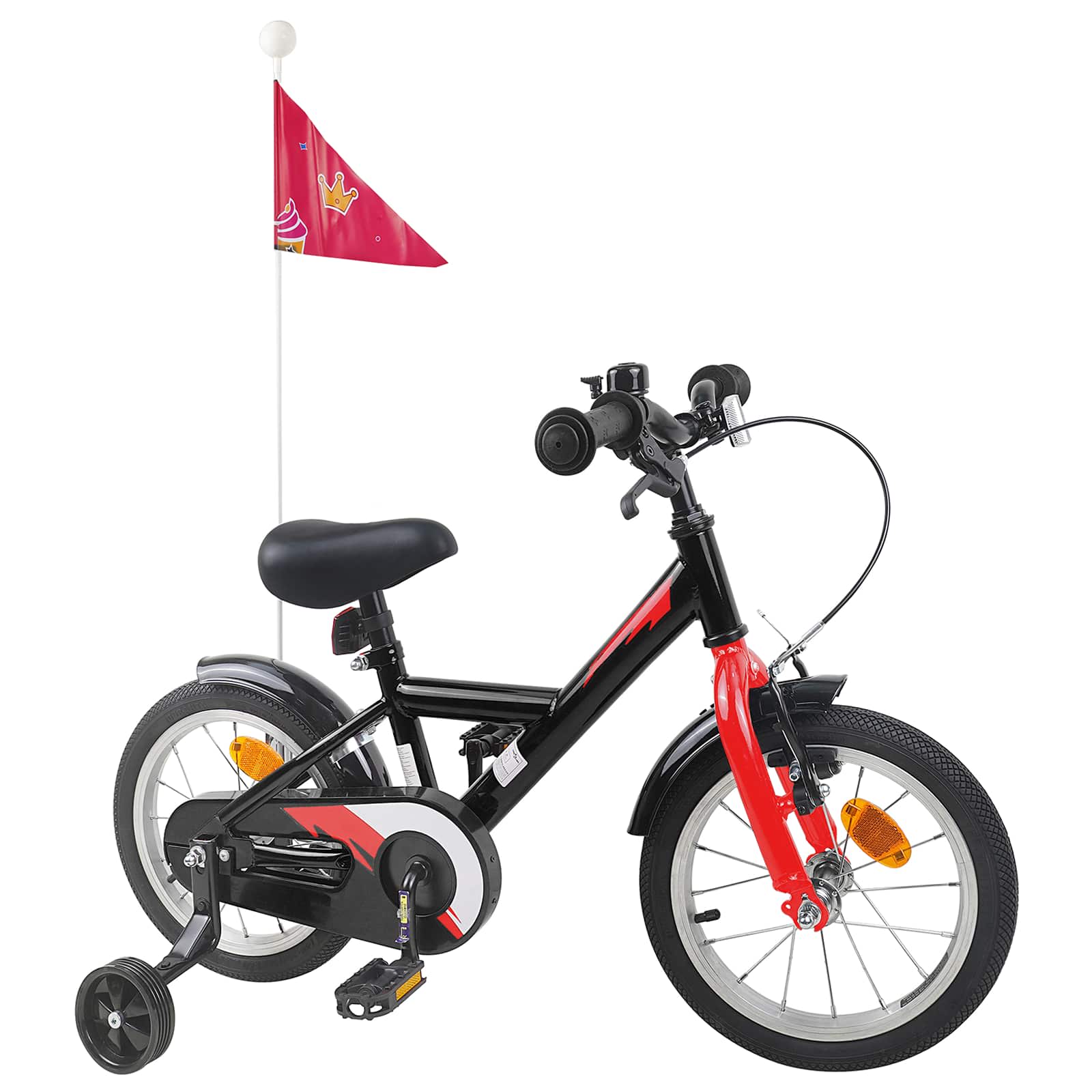 Bicicletta per Bambini 14 Pollici per bambini da 3 a 5 anni