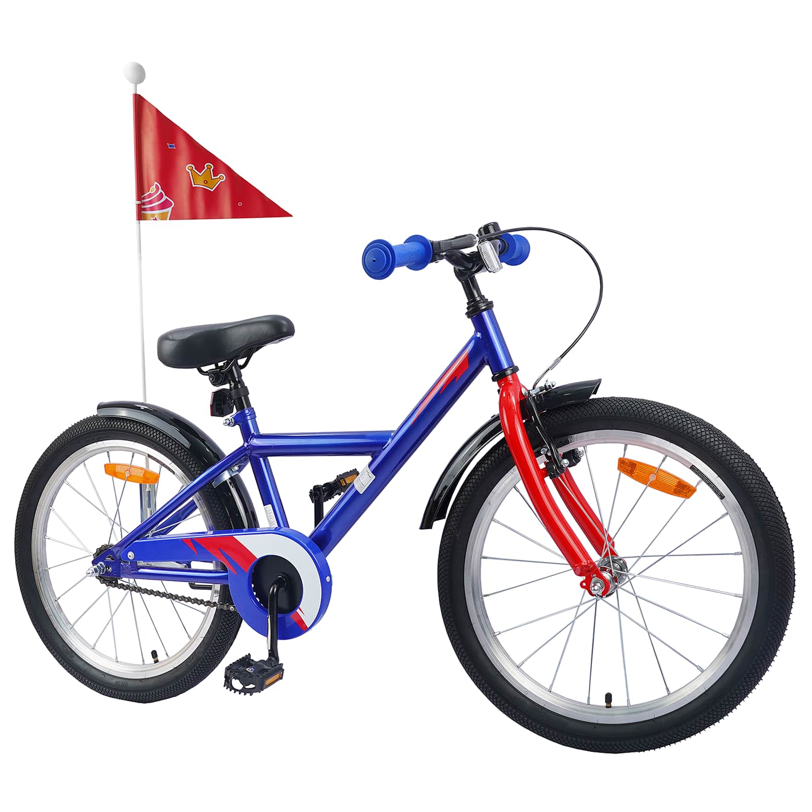 Bicicletta per Bambini 18 Pollici per bambini dai 5 ai 7 anni