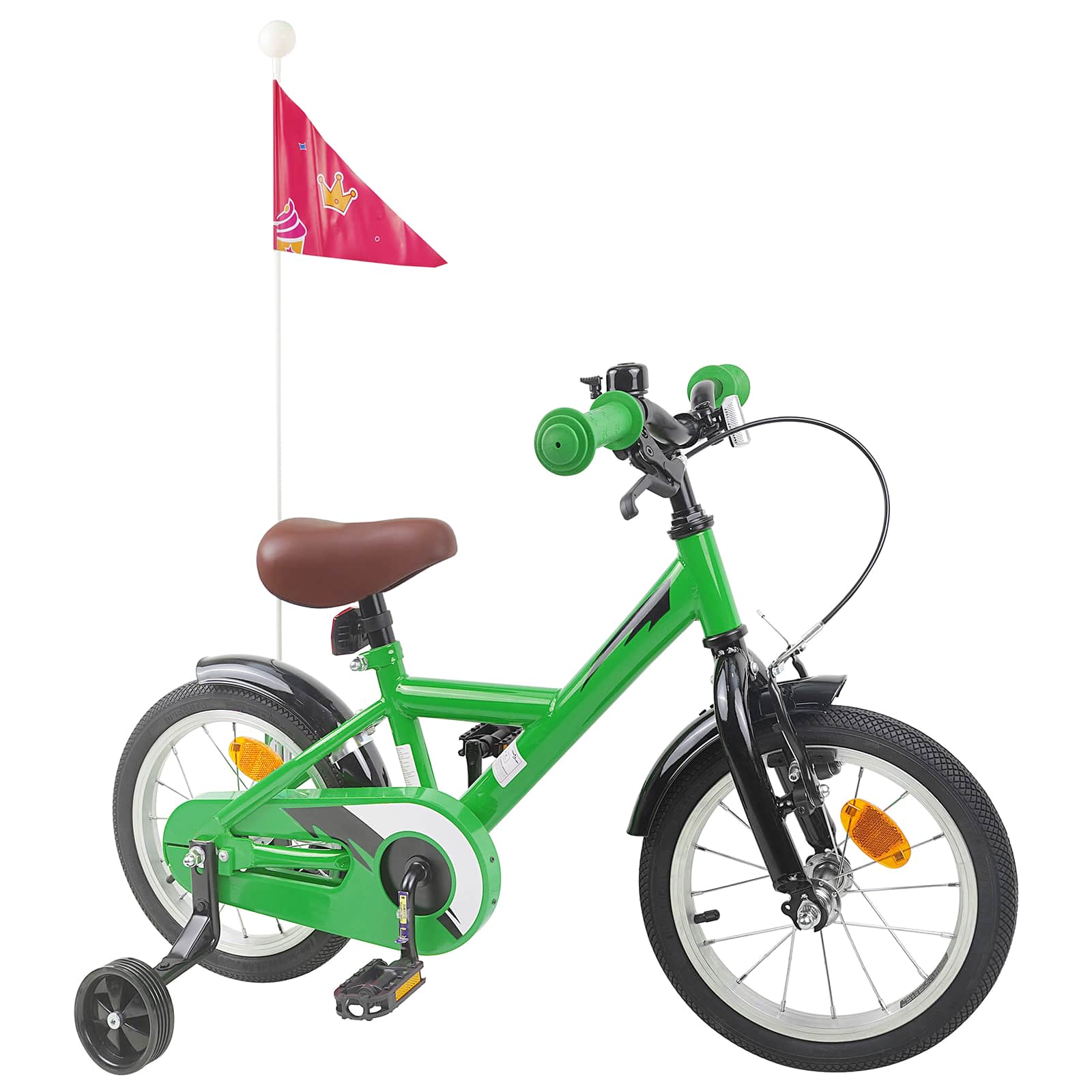 Bicicletta per Bambini 14 Pollici per bambini da 3 a 5 anni