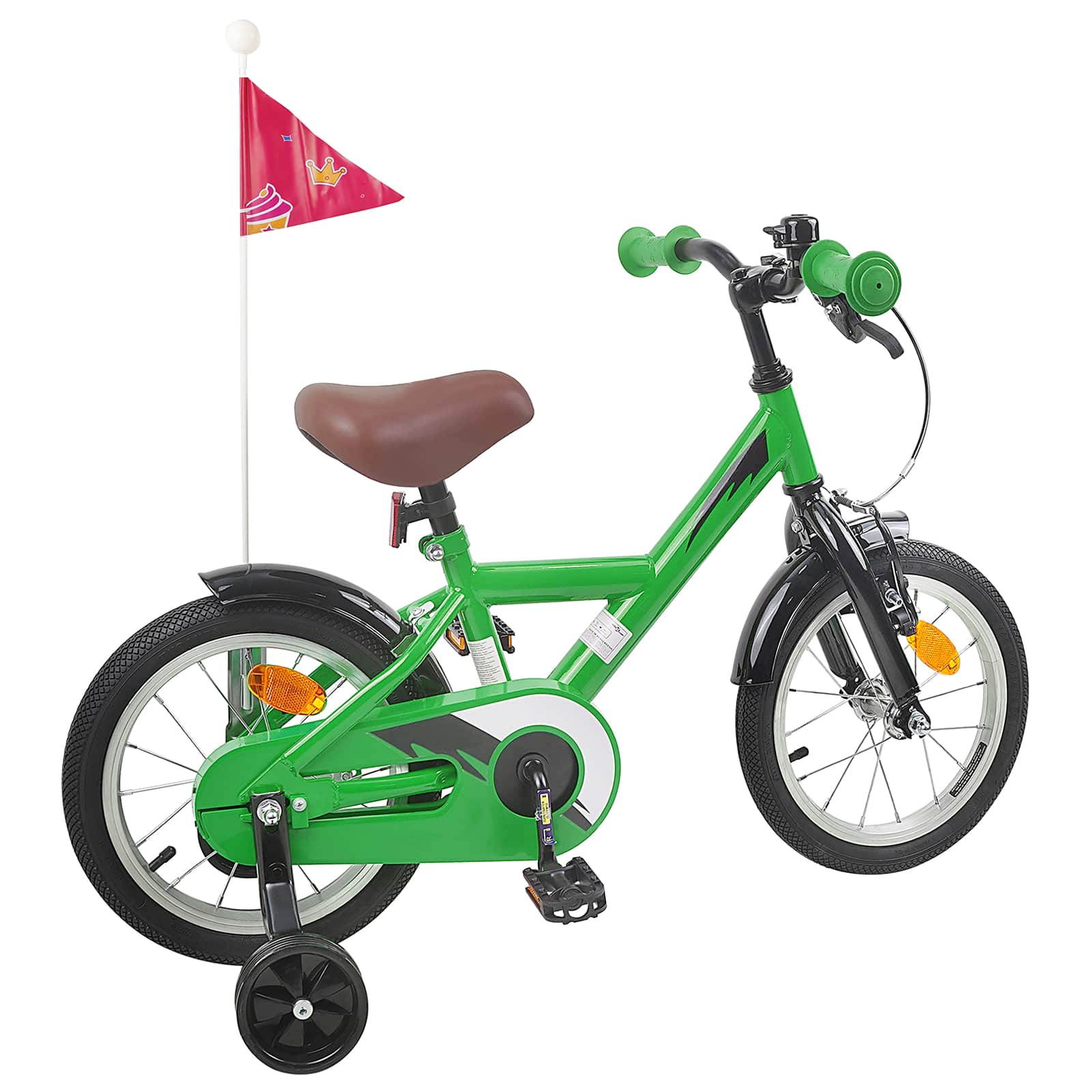 Bicicletta per Bambini 14 Pollici per bambini da 3 a 5 anni