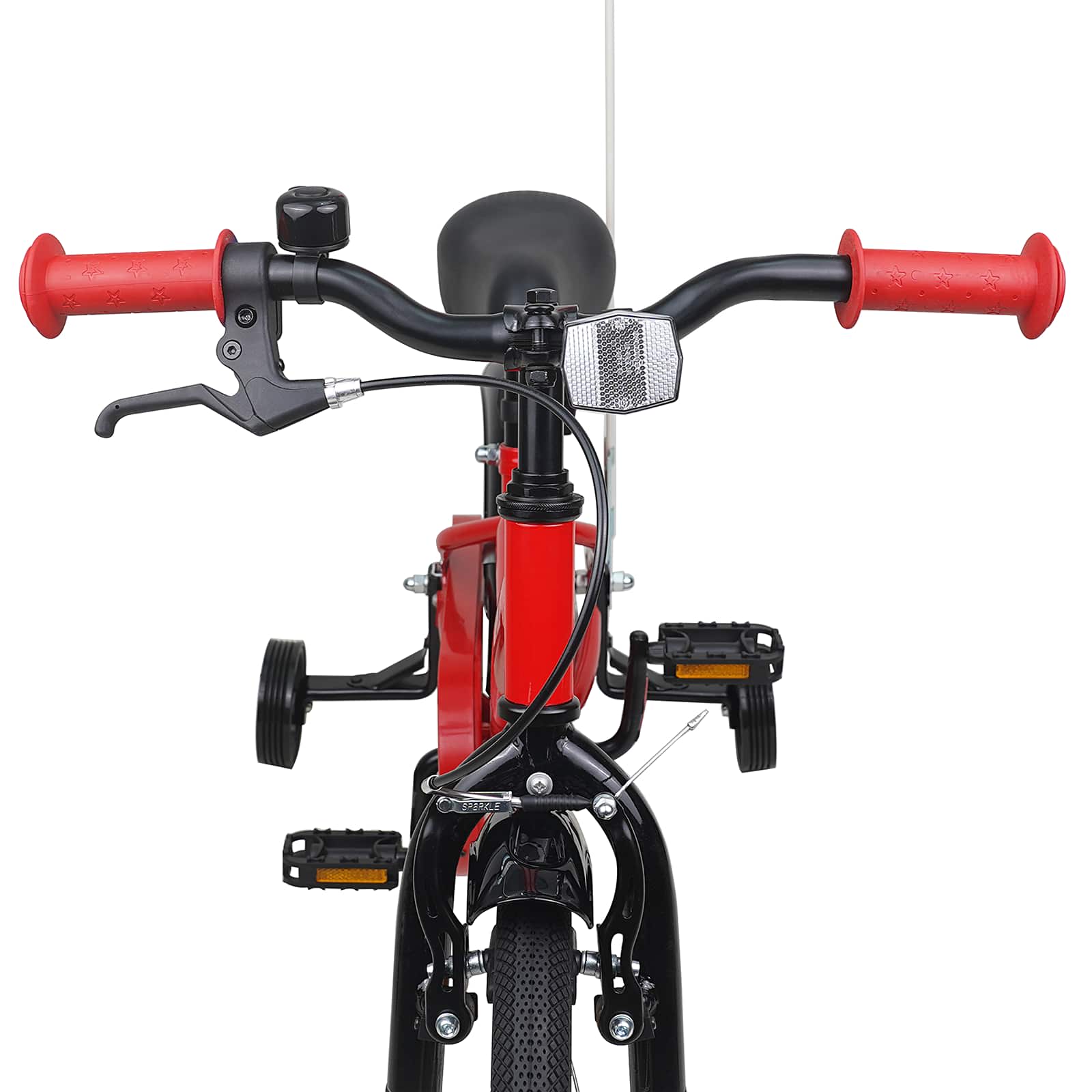 Bicicletta per Bambini 12 Pollici per bambini di 2-4 anni Rosso
