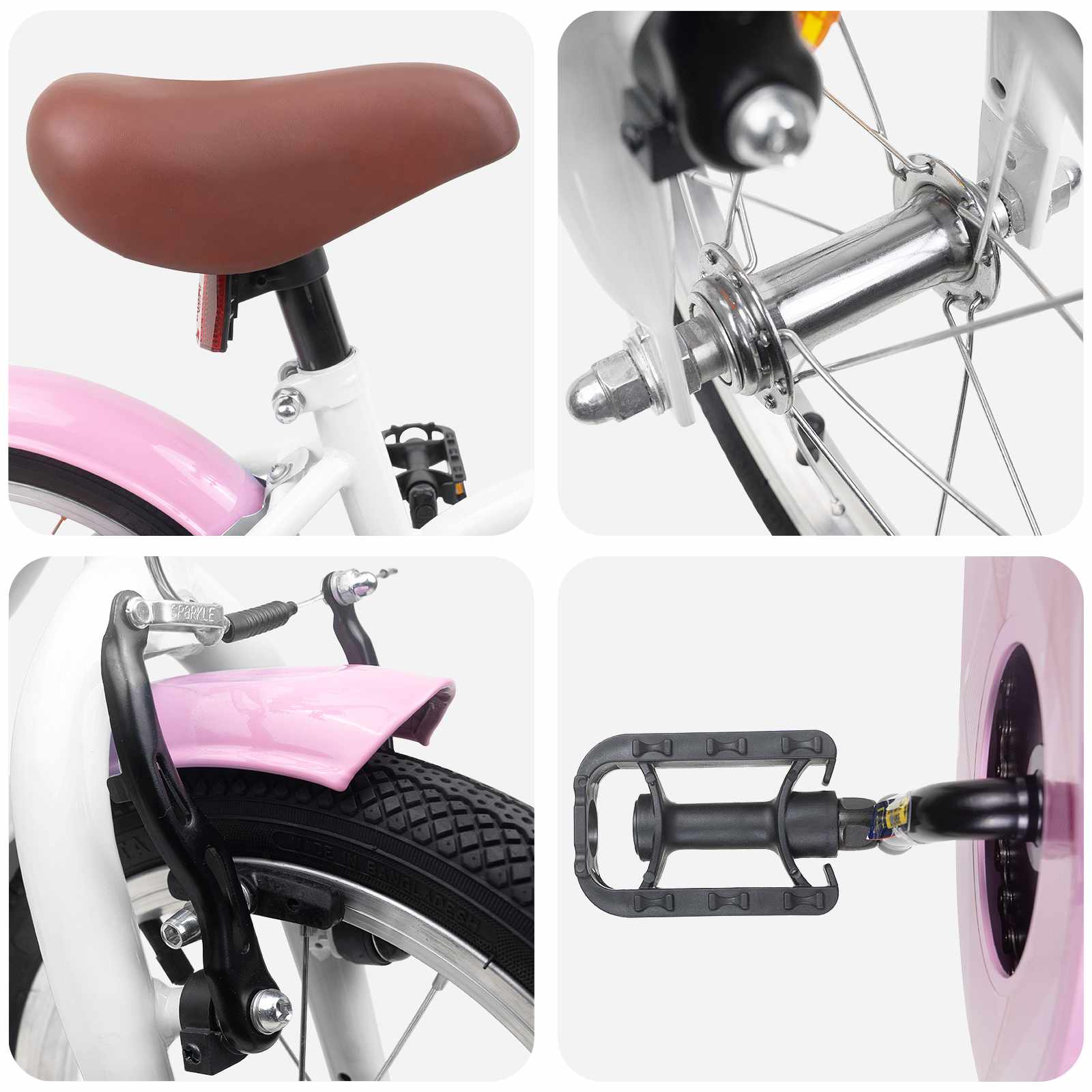 Bicicletta per Bambini 14 Pollici per bambini da 3 a 5 anni