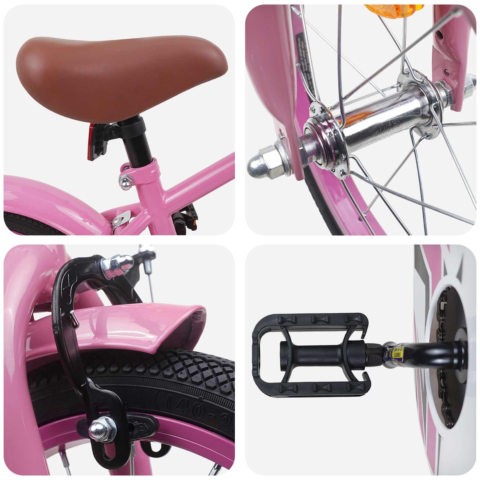 Bicicletta per Bambini 14 Pollici per bambini da 3 a 5 anni