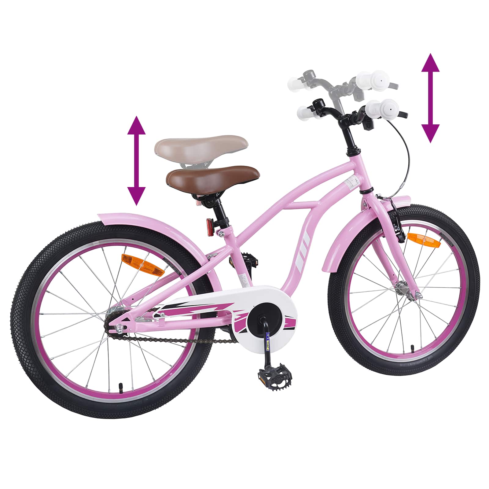 Bicicletta per Bambini 18 Pollici per bambini dai 5 ai 7 anni
