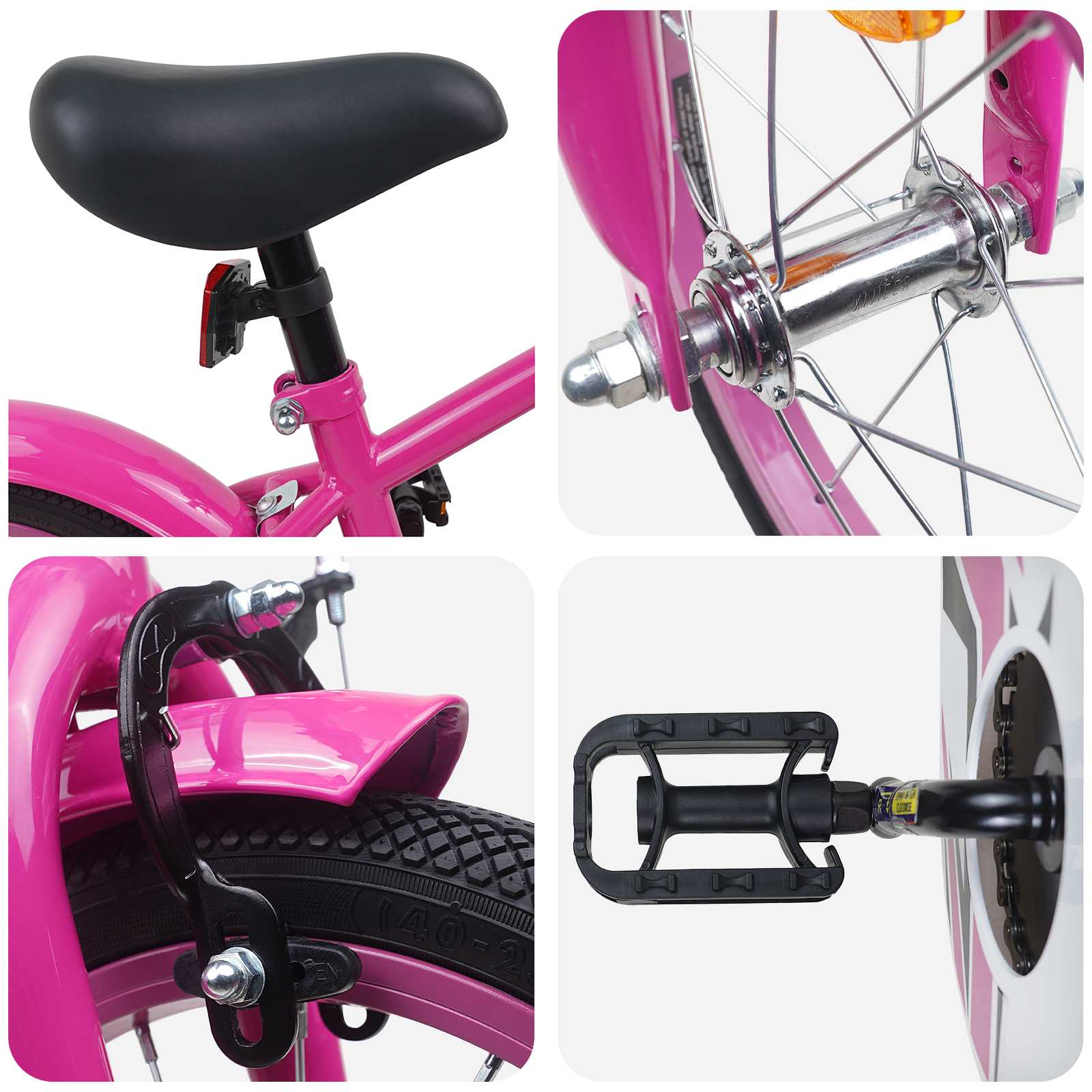 Bicicletta per Bambini 16 Pollici per bambini di 4-6 anni