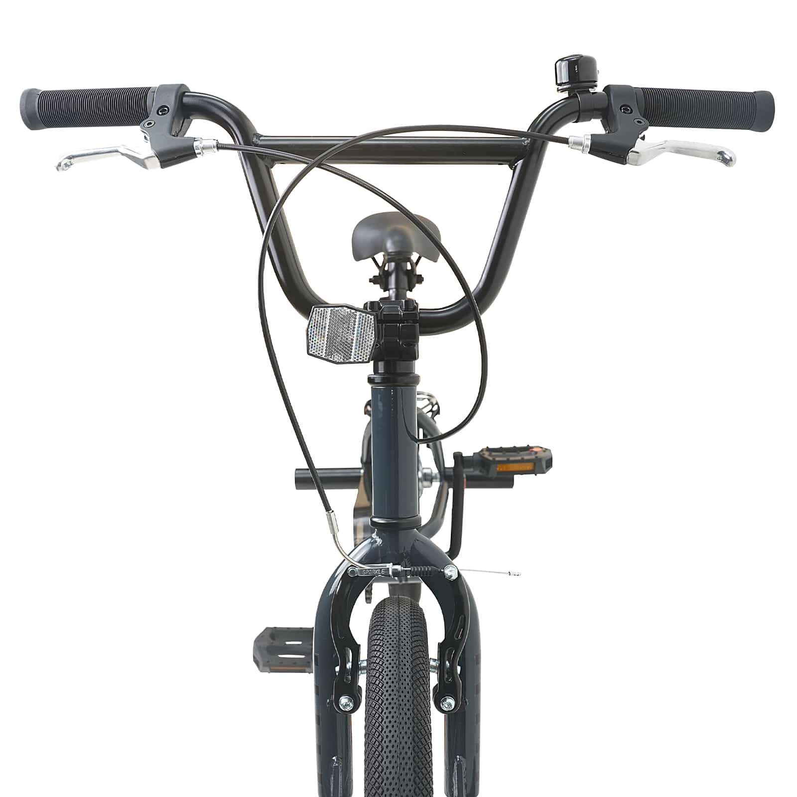 BMX 16 Pollici per 5-8 anni Grigio Scuro