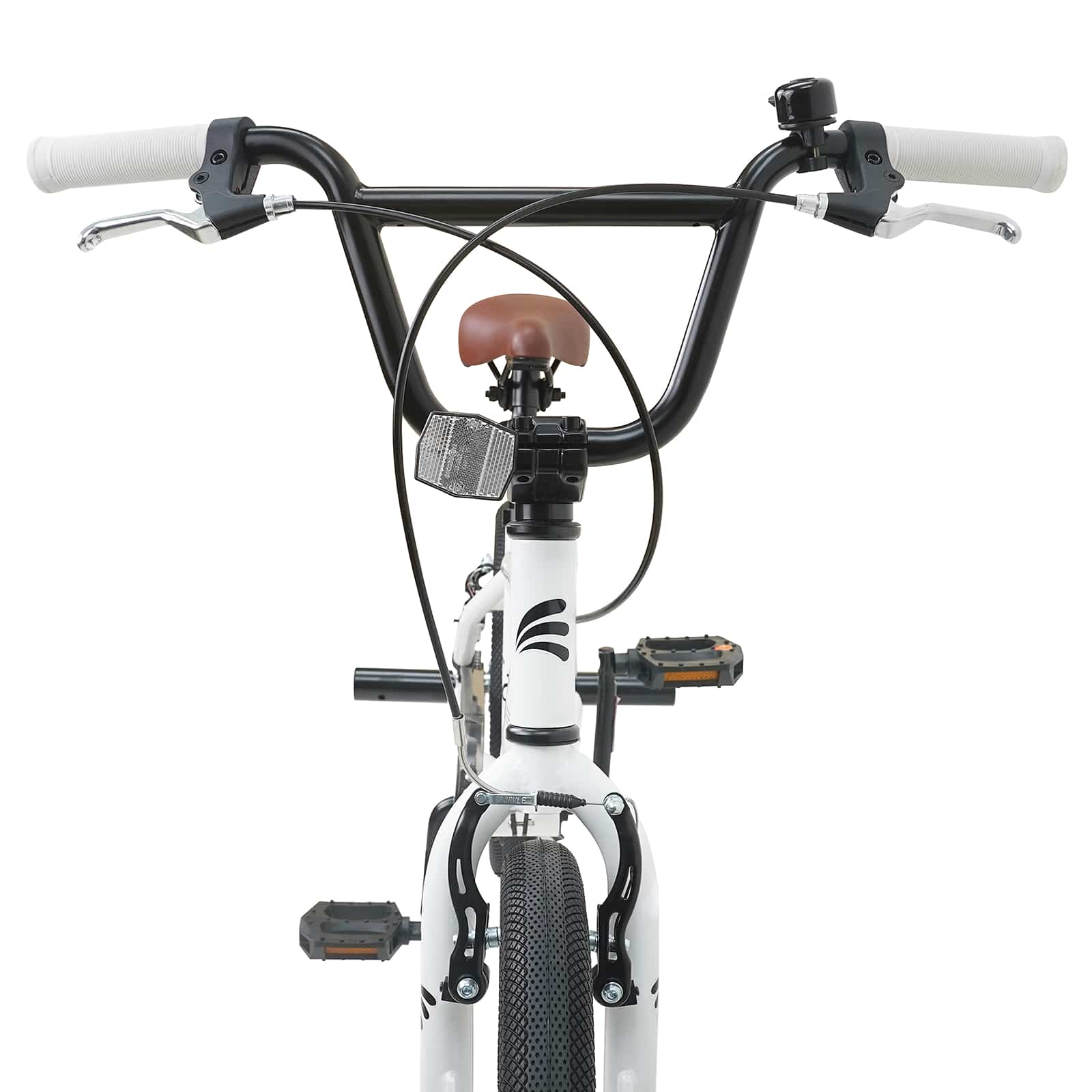 BMX 18 Pollici per bambini dai 7 ai 10 anni Bianco