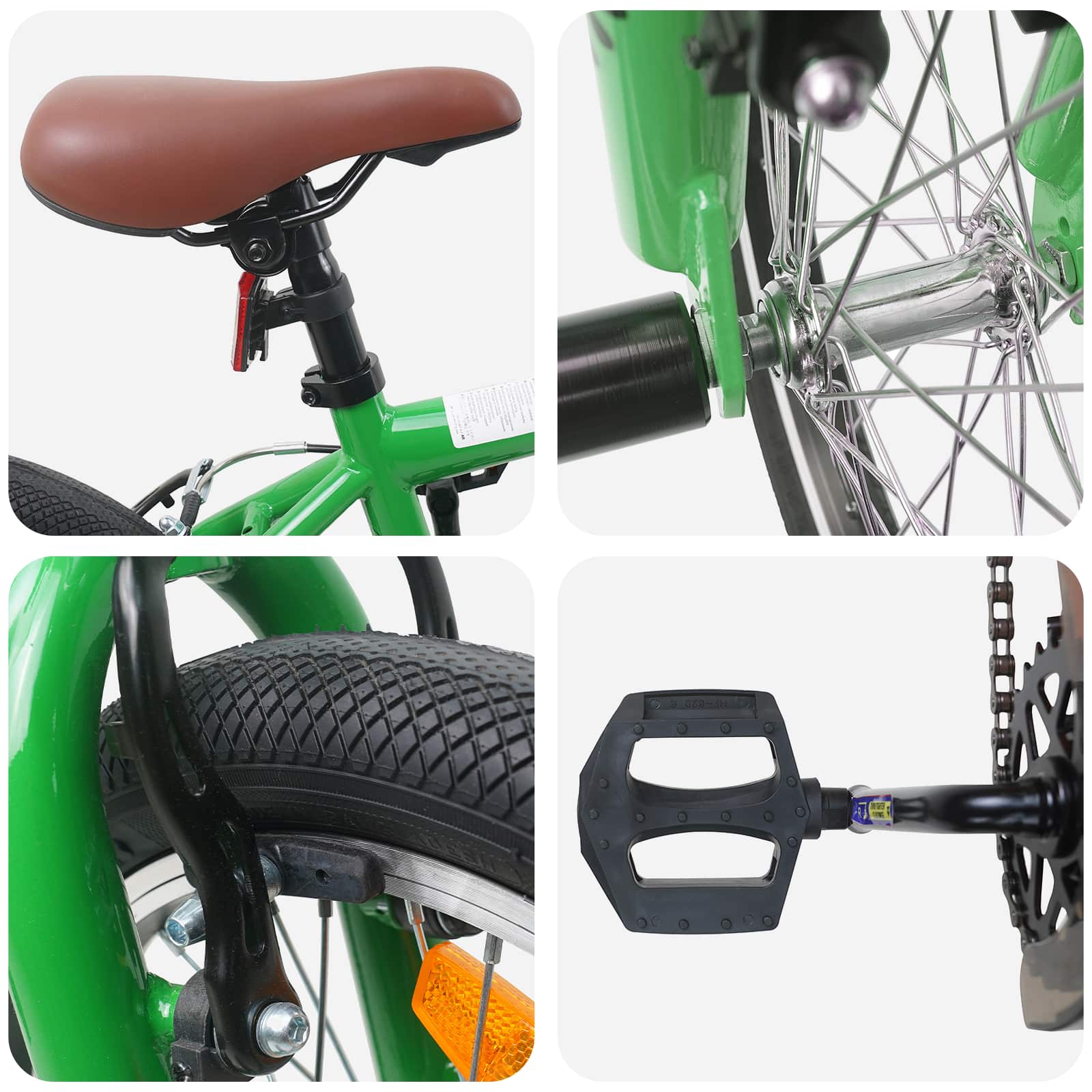 BMX 20 Pollici per oltre 9 anni Verde