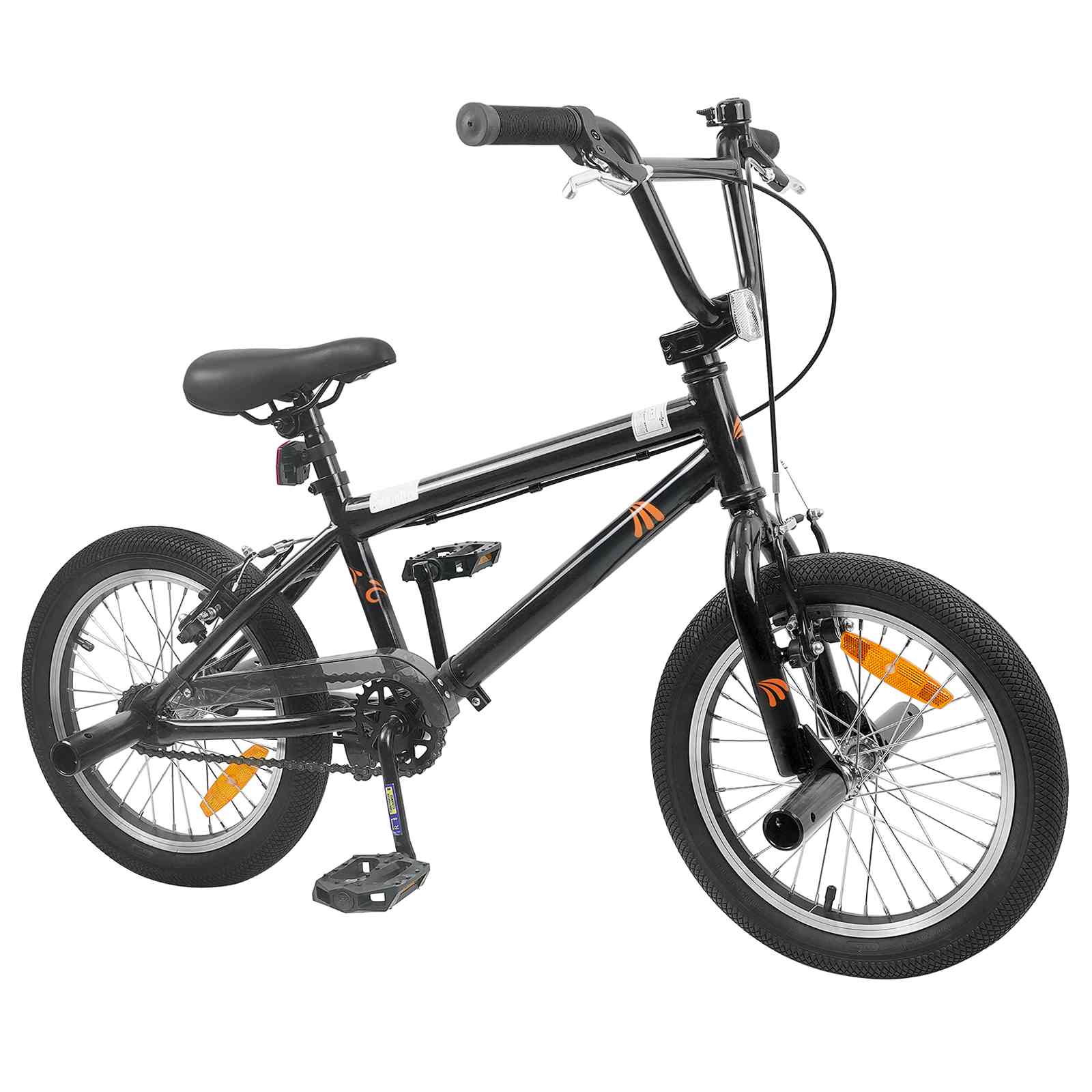 BMX 16 Pollici per 5-8 anni Nero