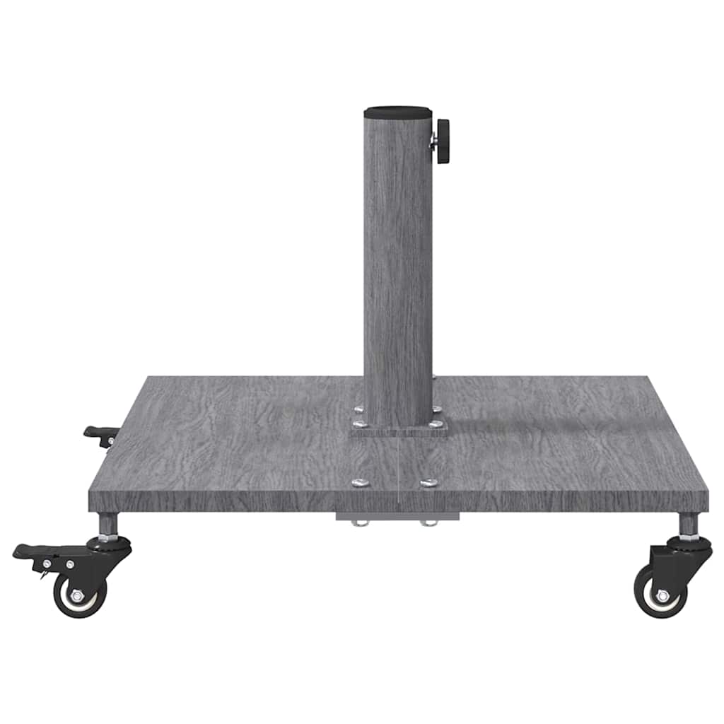 Base per ombrellone 26.75 kg Aspetto Legno Grigio Scuro