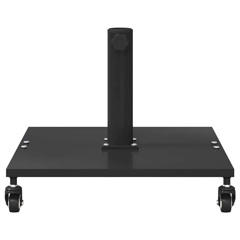 Base per ombrellone nera quadrata 26,8 kg regolabile