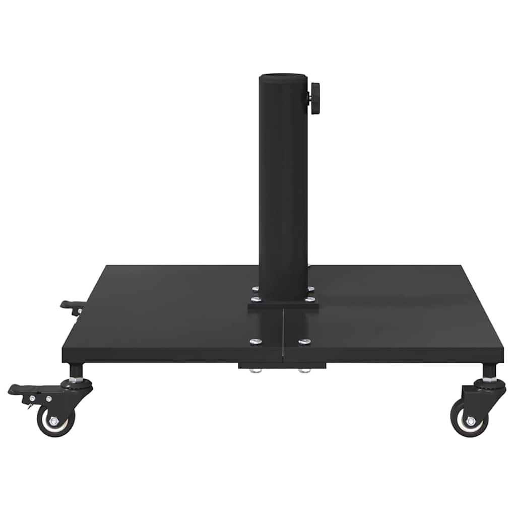 Base per ombrellone nera quadrata 26,8 kg regolabile