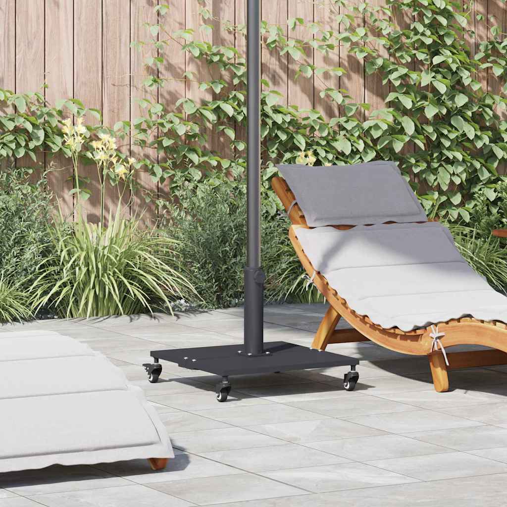 Base per ombrellone 26.8 kg Grigio Scuro Quadrato Regolabile