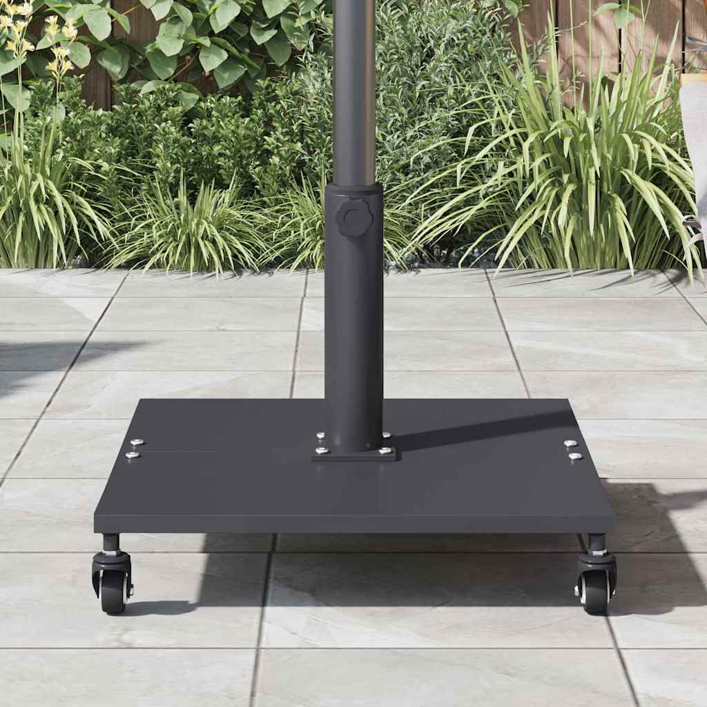 Base per ombrellone 26.8 kg Grigio Scuro Quadrato Regolabile