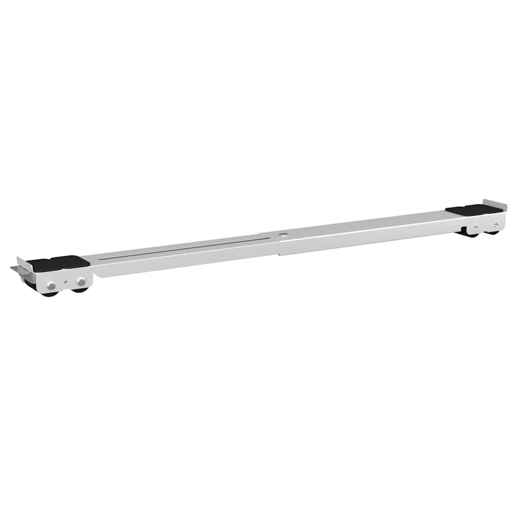 Base per lavatrice 2 pz Argento 72 x 5 x 4,5 cm