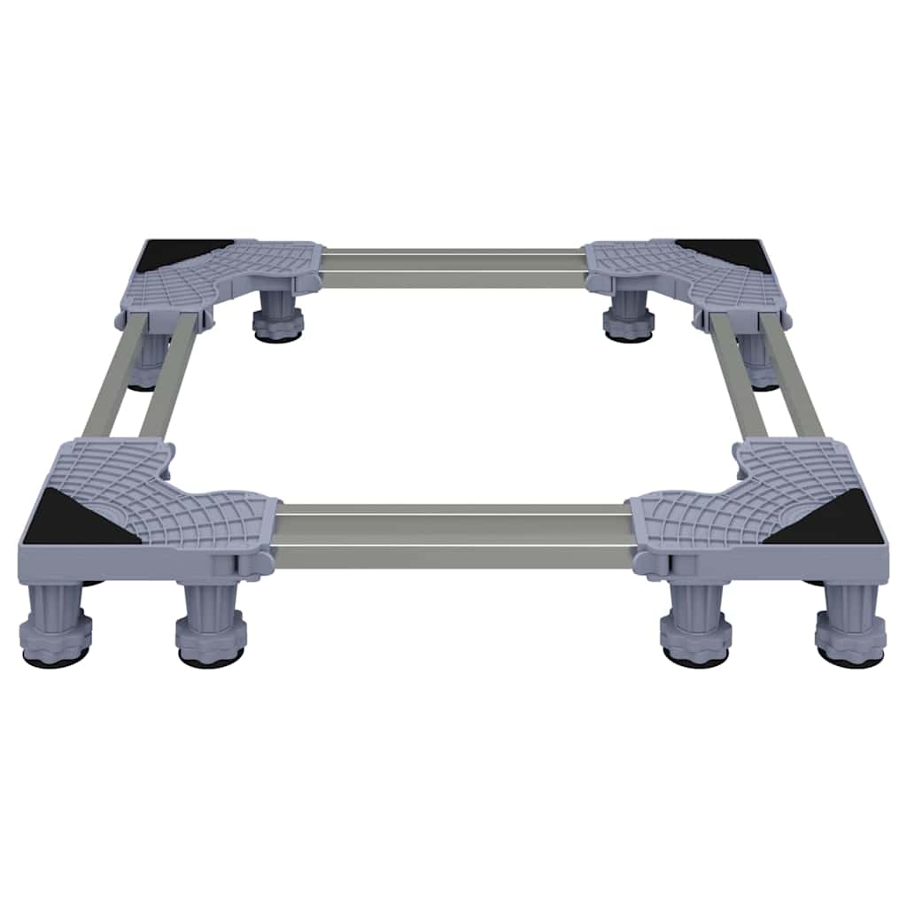Base per lavatrice Grigio 67 x 67 x 12 cm Acciaio inossidabile