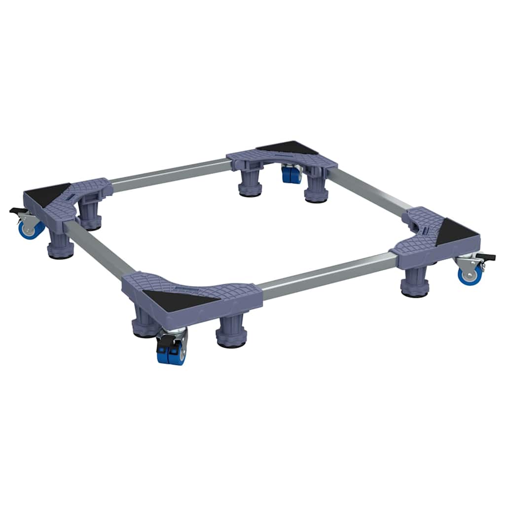 Base per lavatrice Grigio 66 x 66 x 12 cm Acciaio inossidabile