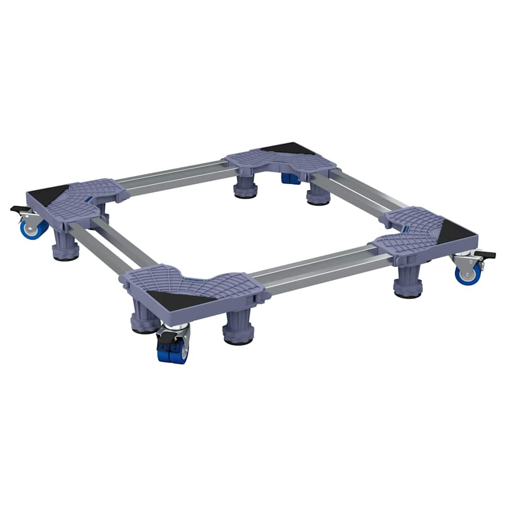 Base per lavatrice Grigio 67 x 67 x 12 cm Acciaio inossidabile