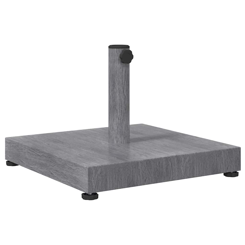Base per ombrellone Aspetto Legno Grigio Scuro