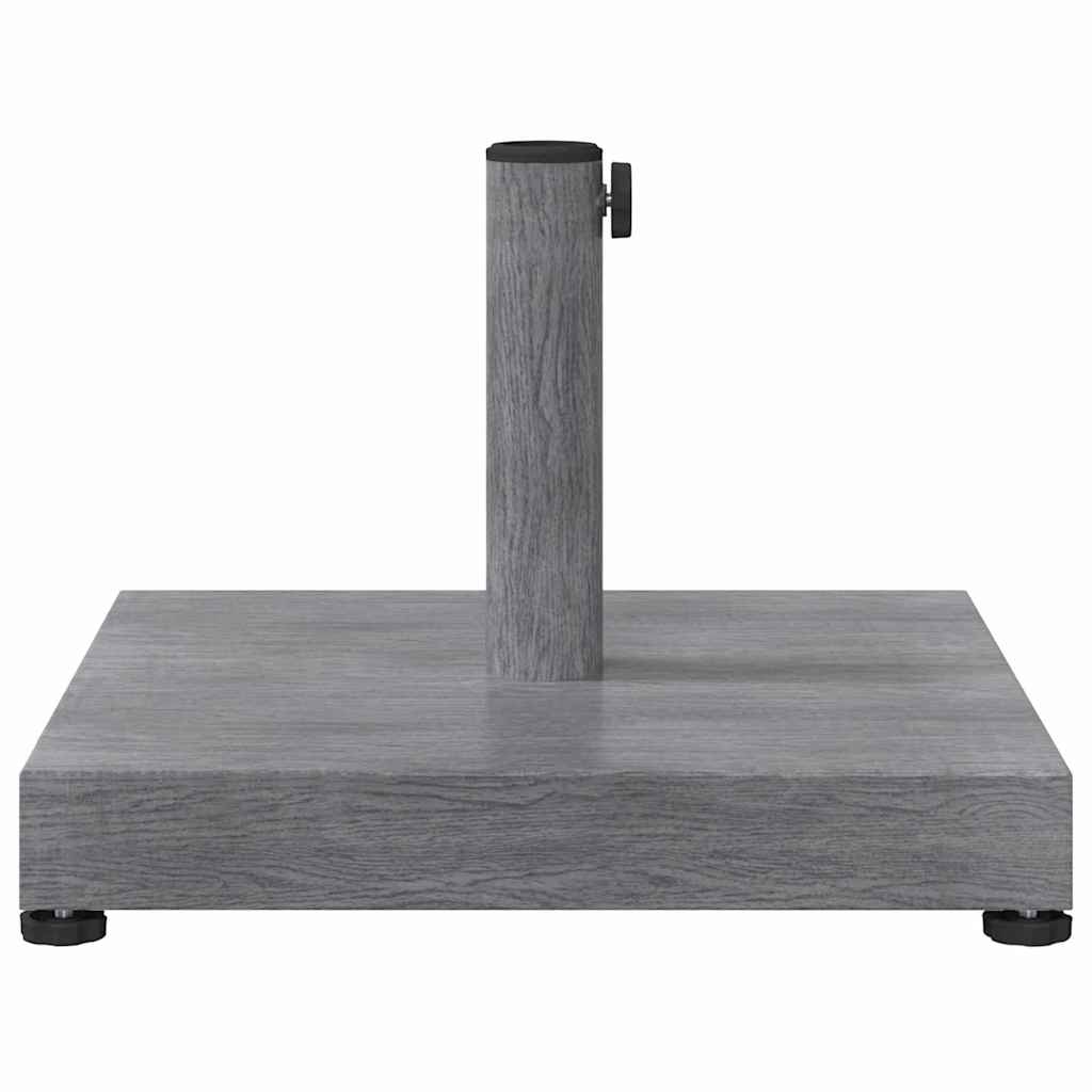 Base per ombrellone Aspetto Legno Grigio Scuro