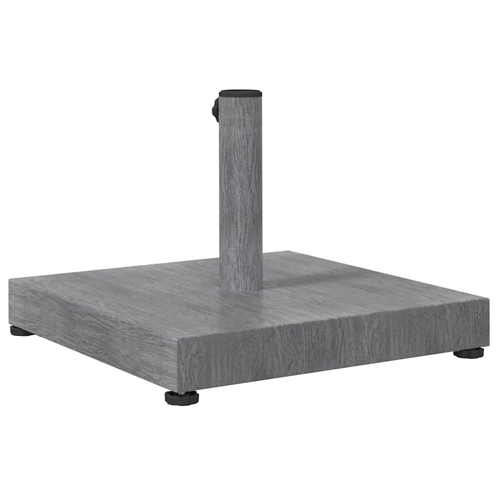 Base per ombrellone Aspetto Legno Grigio Scuro