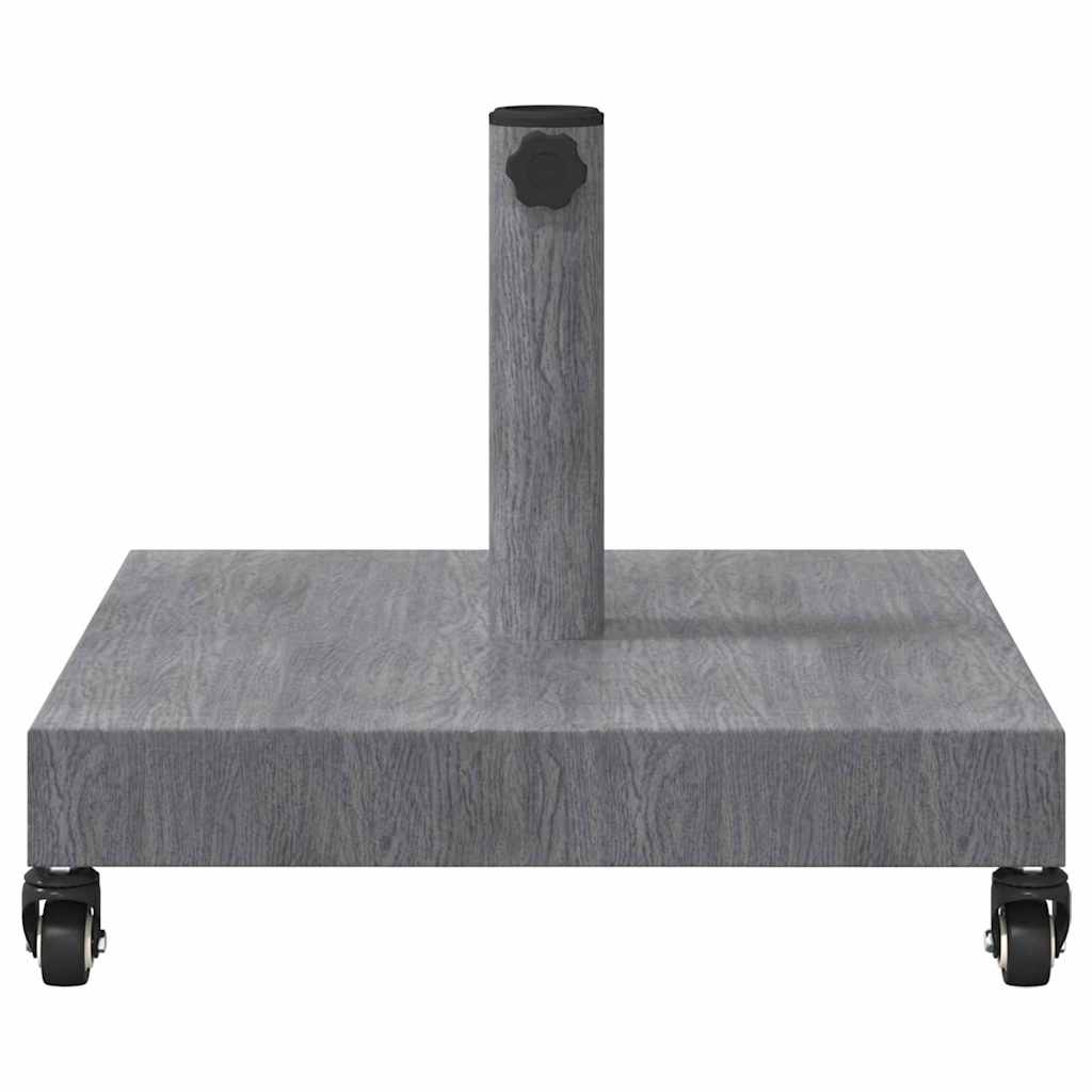 Base per ombrellone Aspetto Legno Grigio Scuro