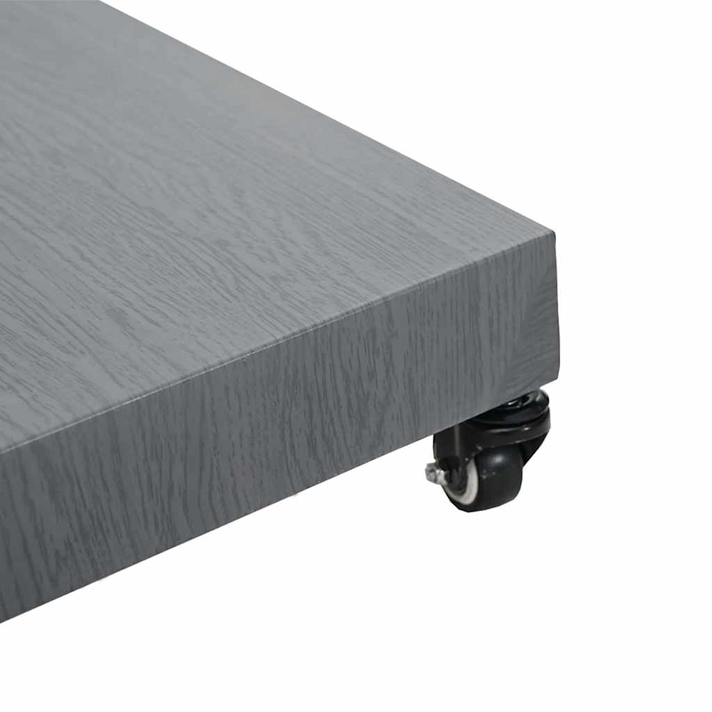 Base per ombrellone Aspetto Legno Grigio Scuro