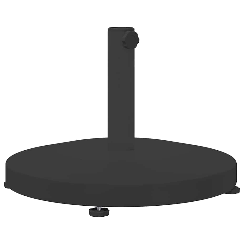 Base per ombrellone 24.6 kg Nero Rotondo