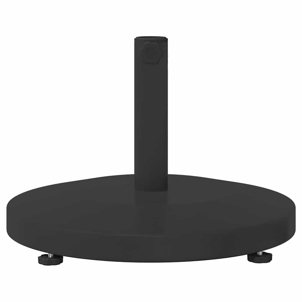 Base per ombrellone 24.6 kg Nero Rotondo