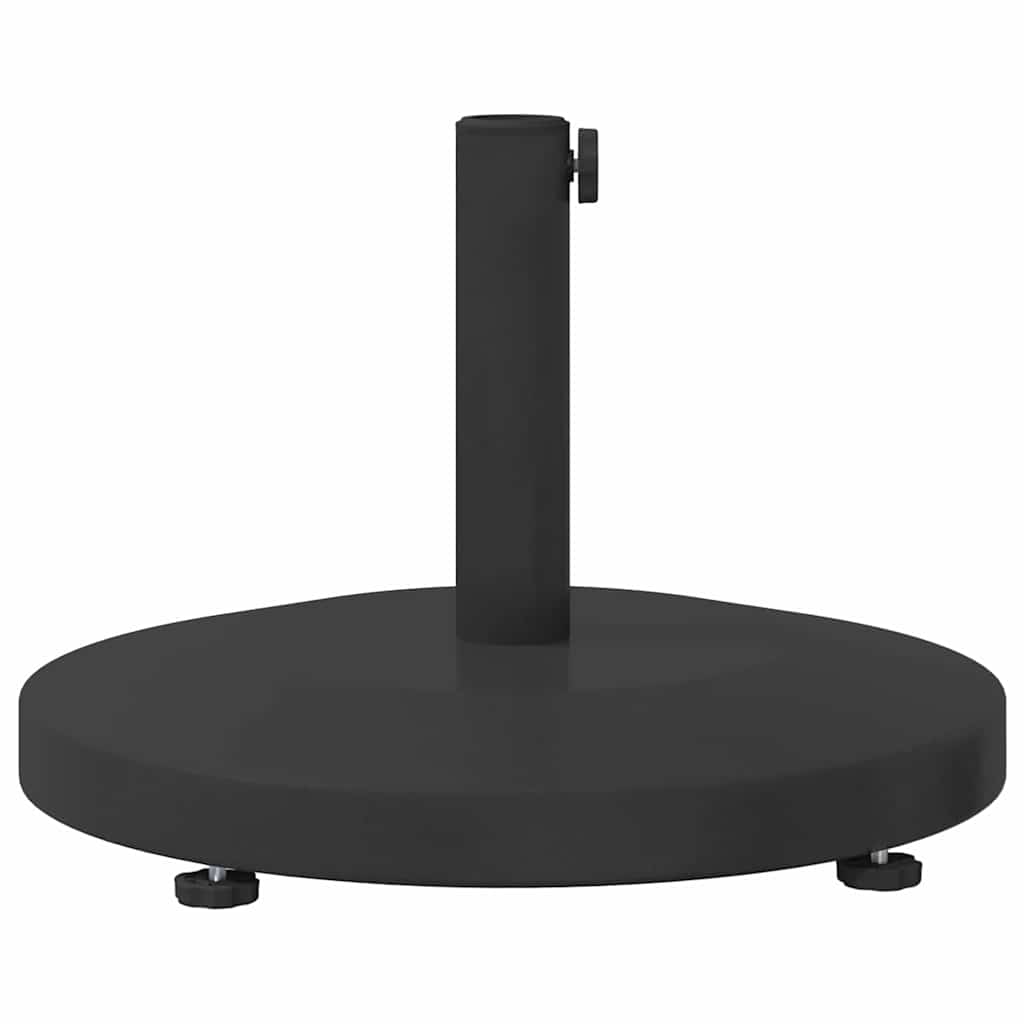 Base per ombrellone 24.6 kg Nero Rotondo