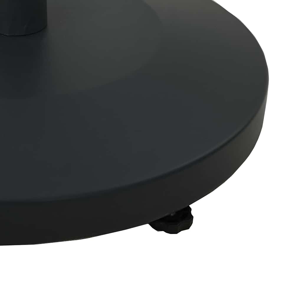 Base per ombrellone 24.6 kg Nero Rotondo