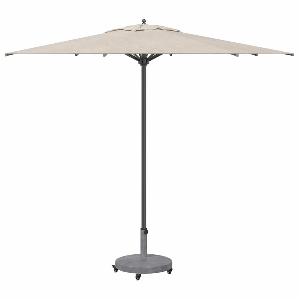 Base per ombrellone 24.8 kg Aspetto Legno Grigio Scuro Rotondo