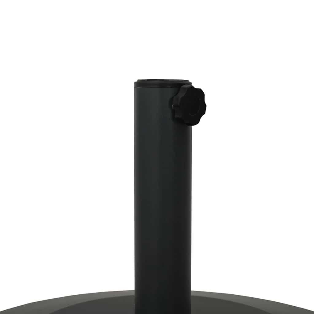 Base per ombrellone 24.45 kg Nero Rotondo Regolabile