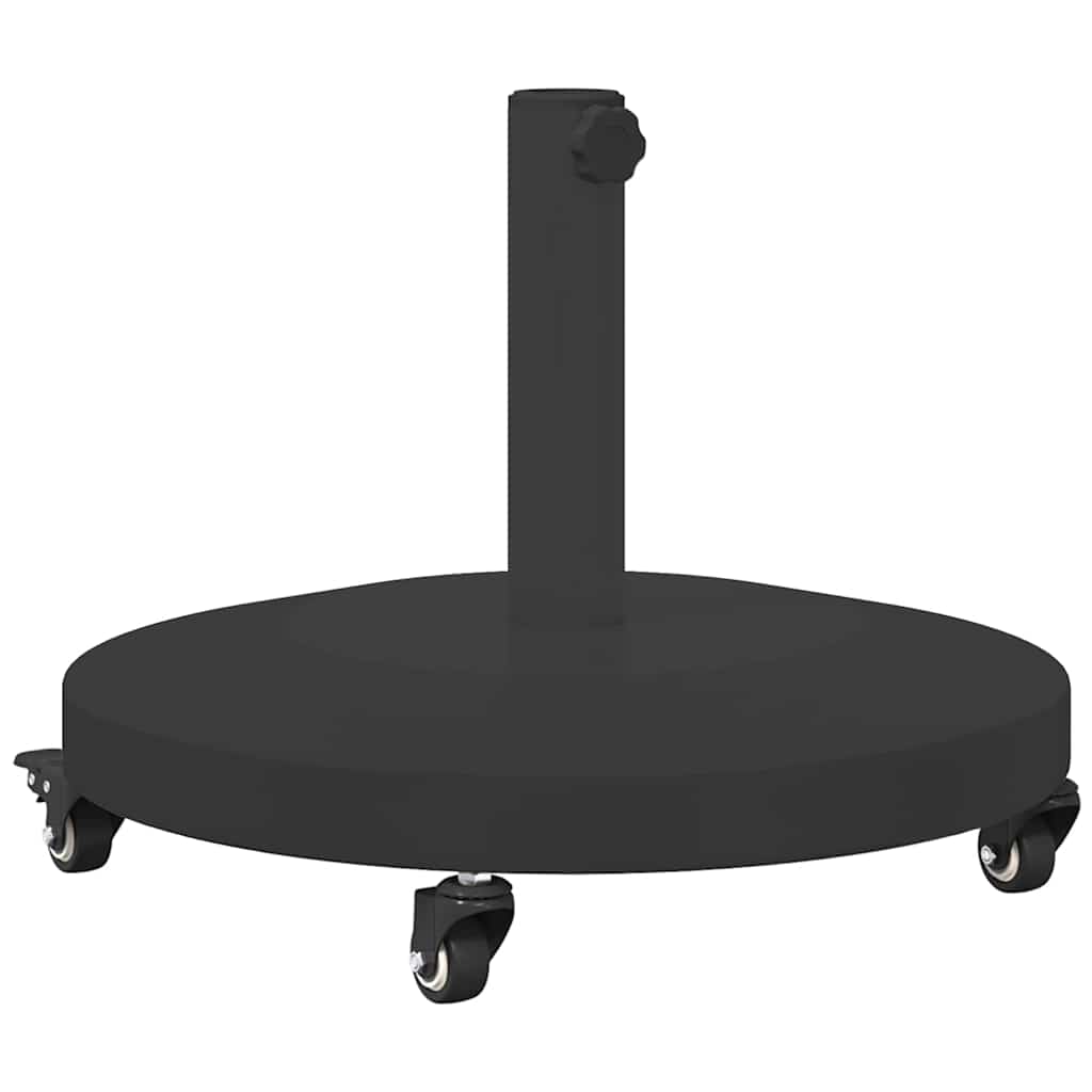 Base per ombrellone 24.45 kg Nero Rotondo Regolabile